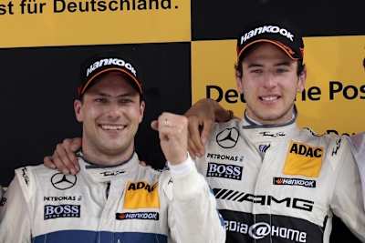 Mercedes-Jubel auf dem Lausitzring