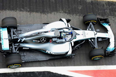 Der neue Silberpfeil von oben