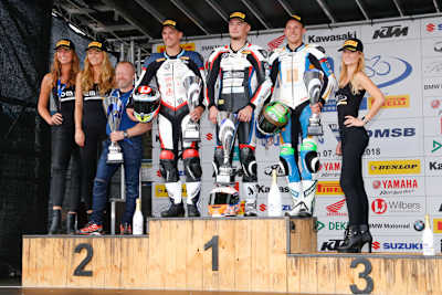 Podest IDM Superbike Lauf 1
