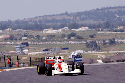 Michael Andretti feierte 1993 bei der letzten Austragung des Südafrika-Rennens sein GP-Debüt