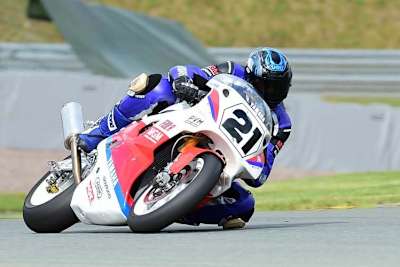 Michael Galinski pilotiert die Yamaha OW01