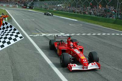 Kein Rennfahrer konnte in Imola mehr GP-Siege feiern als Rekord-Sieger Michael Schumacher