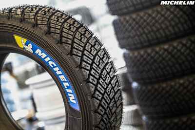 Der Schotterreifen von Michelin