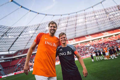 Mick Schumacher und Sebastian Vettel beim Race of Champions 2019 in Mexiko