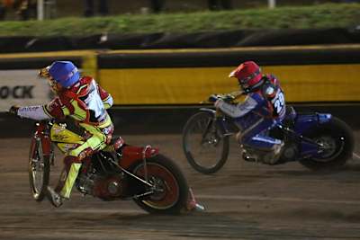 Im Finale: Vaclav Milik (li.) gegen Leon Madsen