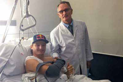 Jack Miller mit Dr. Mir