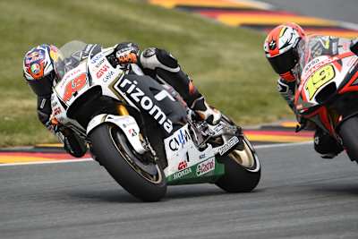 Sachsenring: Jack Miller vor Alvaro Bautista (Aprilia)