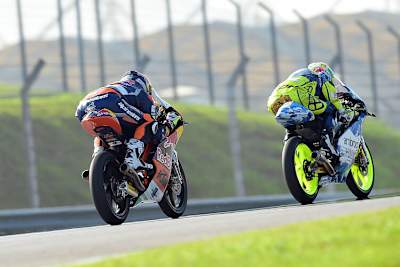 Malaysia-GP 2014: Jack Miller verfolgt im Freitag-Training Brad Binder
