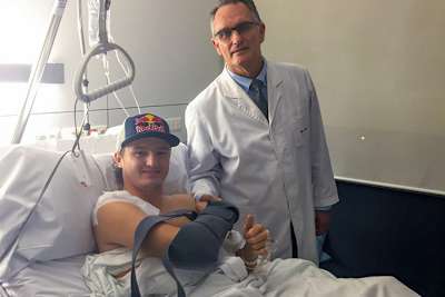 Jack Miller mit Dr. Xavier Mir