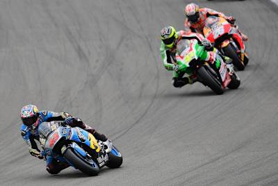 Im Rennen: Jack Miller (43) hat Aleix Espargaró und Dani Pedrosa distanziert