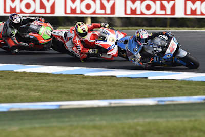 Der Kampf um die Top-Ten: Miller vor Barbera und Bradl