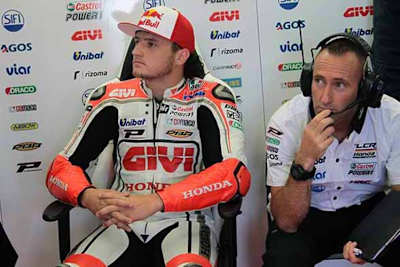 Jack Miller mit Crew-Chief Cristian Gabbarini