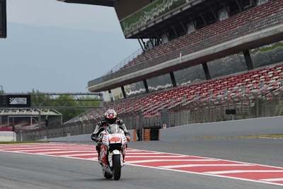 Jack Miller drehte mit der RC213V-RS im Trockenen und Nassen seine Runden