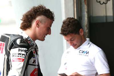 Jack Miller mit Lucio Cecchinello