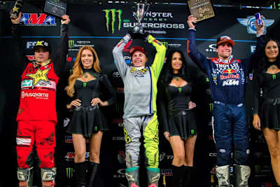 Jeremy Martin gewann das 'triple crown' Rennen in Minneapolis vor Zach Osborne und Jordon Smith