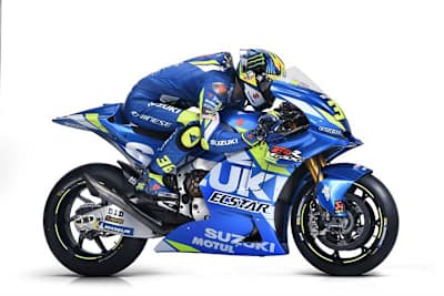 Joan Mir auf der neuen Suzuki