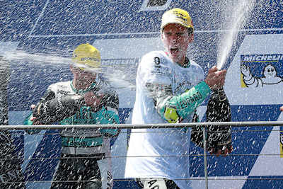 Joan Mir sicherte seinen Moto3-Titel mit einem Sieg