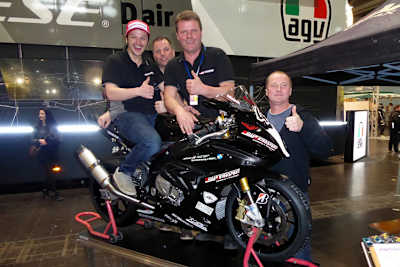 Nico Müller, Falk Galsterer, Albrecht Wendritsch und Dirk Warmbrunn (v.l.)