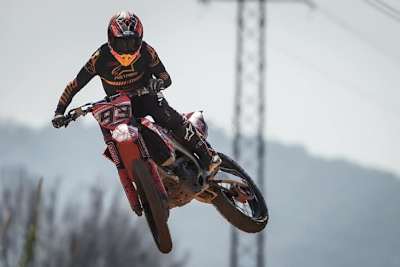 Marc Márquez macht auch auf dem MX-Bike eine gute Figur