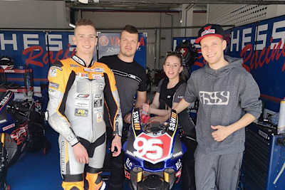 Jan Mohr (li.) fährt statt Dominic Schmitter (re.)