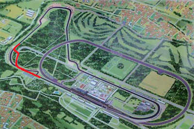  Die Curva Grande soll durch eine Schikane ersetzt werden 