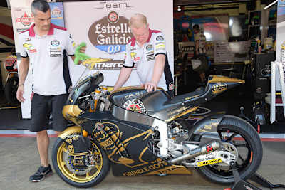 So wird das Moto2-Bike von Morbidelli am Sonntag aussehen