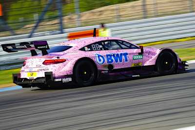 Edoardo Mortara in seinem Mercedes