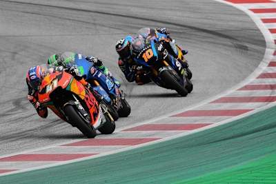 Brad Binder verteidigte Platz 1 bis ins Ziel