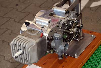 Ein Jamathi-Motor aus dem Jahr 1972