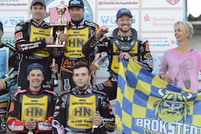 Das siegreiche Team aus Brokstedt