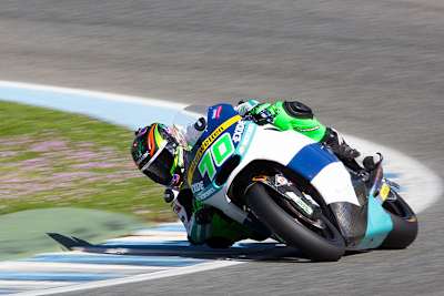 Robin Mulhauser auf der Kalex des Teams Technomag Interwetten