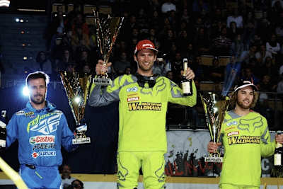 SX1 Podium: Cunningham, Faith, Owen (v.l.n.r.)