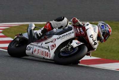 Die mitfavorisierte MuSASHI Honda rollte mit einem Defekt aus 