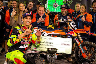 Marvin Musquin gewann in Las Vegas die Millionenprämie