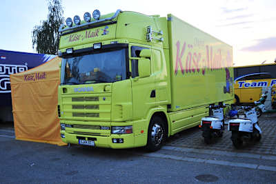 Brünn-GP 2012: Der Renntransporter von MZ