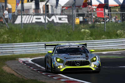 Silberpfeil: Der Mercedes-AMG GT3 vom Team HTP Motorsport