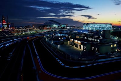 Abendstimmung in Sotschi