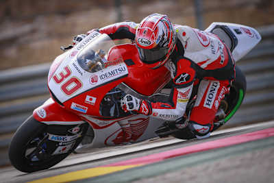 Takaaki Nakagami in Aragón
