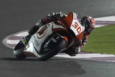 Takaaki Nakagami auf der Kalex in Katar