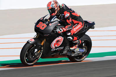 MotoGP-Rookie Takaaki Nakagami auf der LCR-Honda