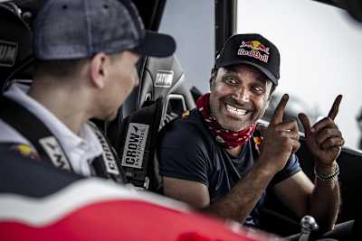 Nasser Al Attiyah und Jorge Lorenzo unternahmen eine besondere Ausfahrt