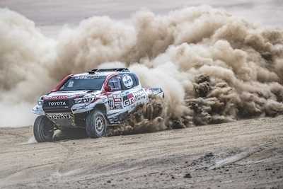 Nasser Al-Attiyah stürmte zum zweiten Tagessieg