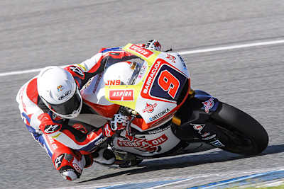 Jorge Navarro auf der Kalex des Gresini-Teams