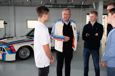 Jochen Neerpasch und die heutigen BMW-Junioren