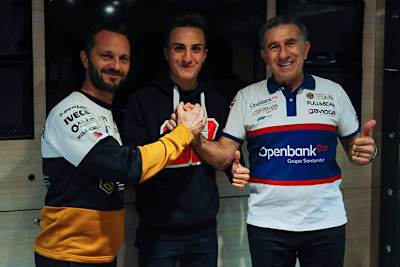 Gino Borsoi, Stefano Nepa und Jorge Martinez sind sich einig