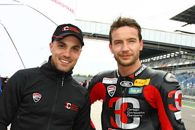 Dario Giuseppetti (li.) mit Kollege Max Neukirchner