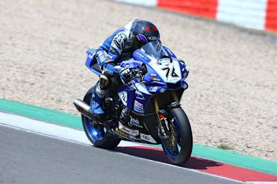 Max Neukirchner ist derzeit mit Reha statt mit Motorradfahren beschäftigt