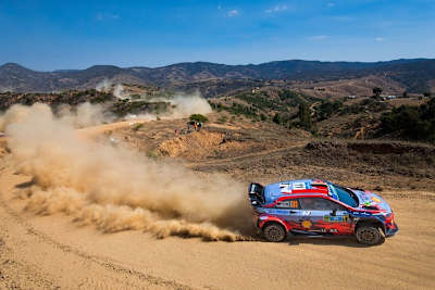   Ein Reifenschaden verhinderte bei Thierry Neuville einen Podestplatz