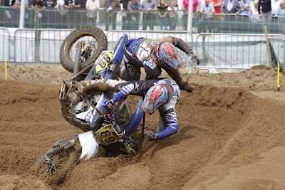 Nicht nur Remo Inderbitzin/Martin Betschart nahmen ein Bad im Sand