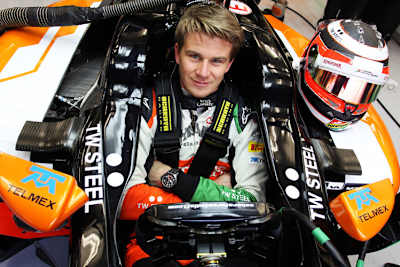 Nico Hülkenberg fühlt sich bei Force India sichtlich wohl